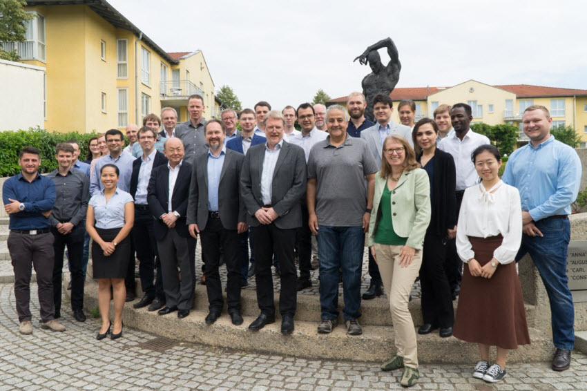 Group Photo of the Participants of the second GRK 2250/1 Summer School in Radebeul