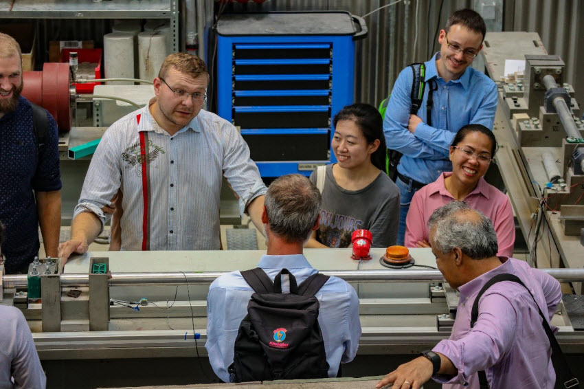 Lab tour of the second GRK 2250/1 participants in the Otto-Mohr lab