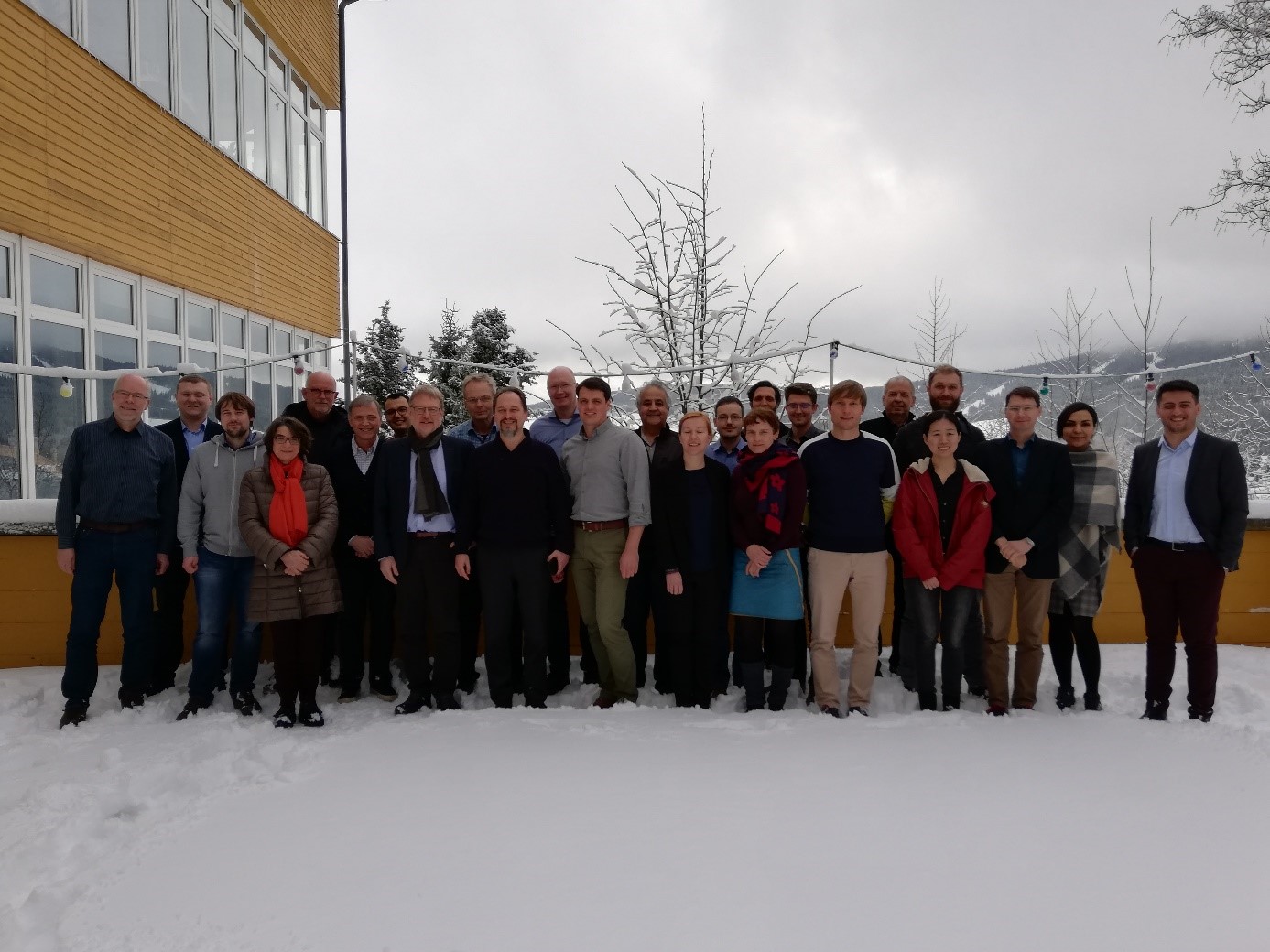 Group photo with the participants of the last GRK 2250/1 winter workshop