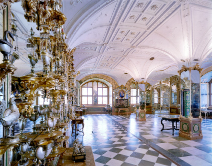 Historical and New Green Vault of Dresden