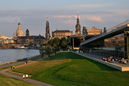 International Congress Center with view of the old town