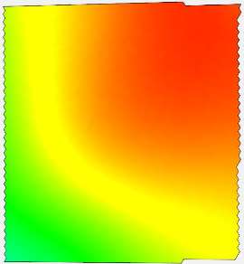 Sequential deformation states (colour-coded) of a membrane. State 4